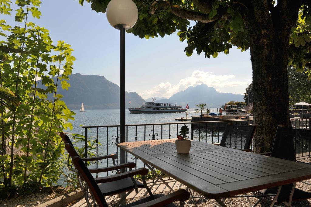 Seehof Hotel Du Lac Weggis Buitenkant foto