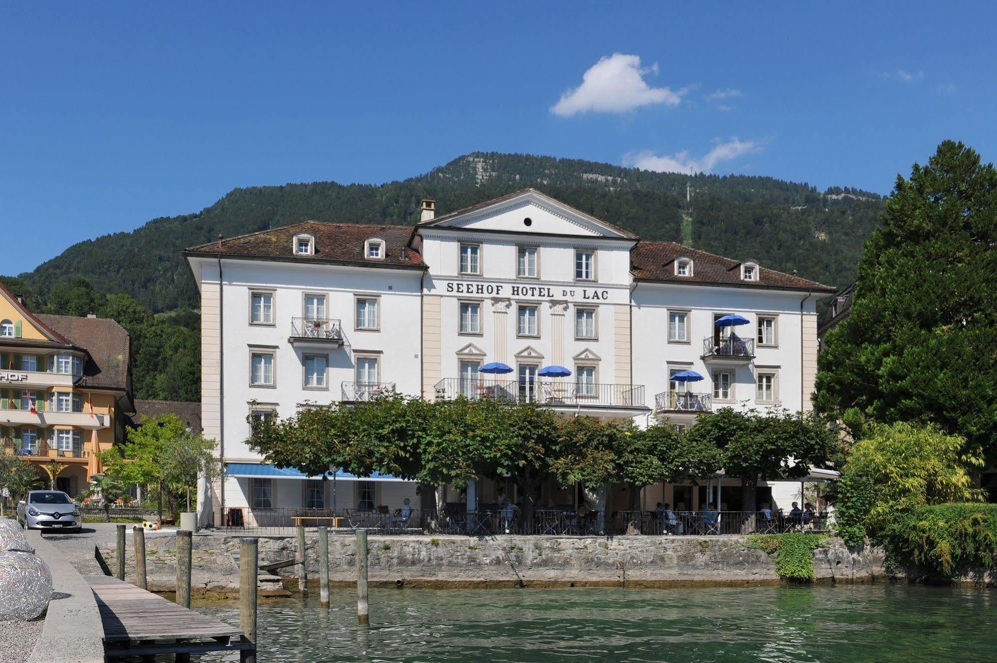 Seehof Hotel Du Lac Weggis Buitenkant foto