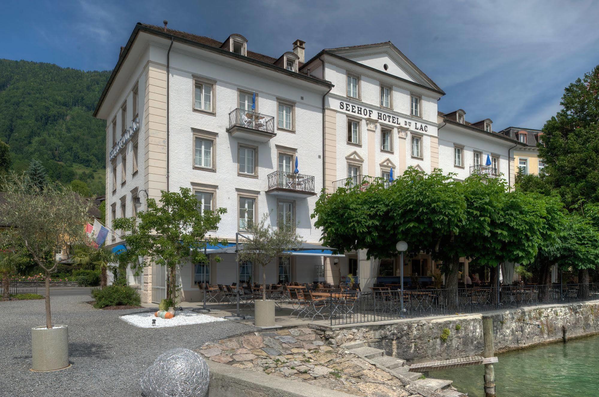 Seehof Hotel Du Lac Weggis Buitenkant foto